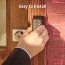 SwitchBot Smart Keypad Touch per SwitchBot Smart Door Lock, ingresso senza chiave con impronta digitale, impermeabile IP65, supporta password virtuali per la sicurezza domestica