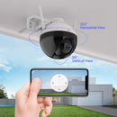 EZVIZ C8C Lite Telecamera Wi-Fi Esterno 1080p, Telecamera Motorizzata per Esterni con Copertura a 360 °, Visione Notturna Fino a 30m, Rilevamento di persone, Impermeabile, Funziona con Alexa EZVIZ