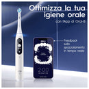 Oral-B Spazzolino Elettrico Ricaricabile iO6 Nero Con Custodia Da Viaggio, 1 Spazzolino + 1 Dentifricio Sensibilità e Gengive Calm 75ml Oral-B