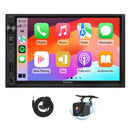 Eonon Autoradio Android 14 da 7 pollici, doppio DIN, sistema di navigazione GPS da 3+32GB, CarPlay, Android Auto, mirroring dello schermo, Bluetooth, touchscreen WiFi DSP USB telecamera posteriore UX7 Eonon