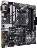 ASUS PRIME B550M-A/CSM Scheda Madre microATX, AMD B550, Socket AM4, DDR4, PCIe 4.0, LAN Realtek 1Gb, 2xM.2, 4xSATA 6GB/s, 7.1 Surround, Supporto Aura Sync RGB, ASUS Control Center Express, Nero ASUS