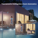 EZVIZ Telecamera Wi-Fi Esterno 2K+, Telecamera Motorizzata per Esterni con Copertura a 360°, Visione Notturna a Colori, Rilevamento di Persone/Veicoli, Tracciamento Zoom Auto, Alexa/Google, C8c 4MP EZVIZ