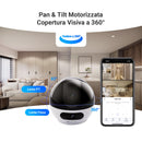 EZVIZ C7 Telecamera Wi-Fi Interno 4MP con Doppia Lente, Videocamera Sorveglianza Interno a 360°, Rilevamento di Persone/Animali, Audio Bidirezionale, Visione Notturna, Modalità Pattugliamento/Privacy EZVIZ