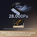 Mova Z60 Ultra Roller Complete Robot Aspirapolvere Lavapavimenti, 28000Pa, Dotato di Lavaggio HydroForce, Tecnologia AutoShield, Telaio LiftPro, Sistema StepMaster 2.0, Lavaggio con DuoSolution
