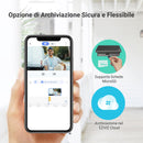 EZVIZ Campanello Digitale con Schermo Tattile a Colori da 4,3'' Videocitofono Senza Fili con Batteria Ricaricabile da 4600 mAh, Rilevamento del Movimento PIR, Audio Bidirezionale, Modello CP4