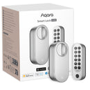 Aqara Serratura Smart U200 (Tastiera Fingerprint Inclusa), Matter over Thread, Apple Home Key e Batteria Ricaricabile, Supporta Apple Homekit, Google Home, Alexa e SmartThings, Argento Aqara