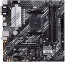 ASUS PRIME B550M-A/CSM Scheda Madre microATX, AMD B550, Socket AM4, DDR4, PCIe 4.0, LAN Realtek 1Gb, 2xM.2, 4xSATA 6GB/s, 7.1 Surround, Supporto Aura Sync RGB, ASUS Control Center Express, Nero ASUS