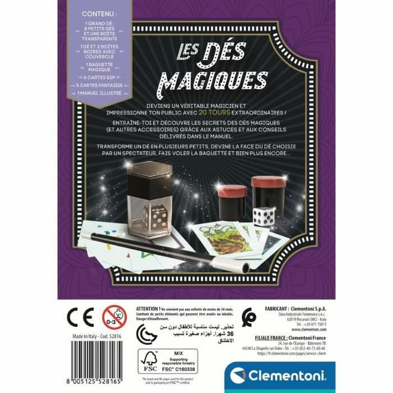 Gioco di Magia Clementoni Coffret des dés magiques (FR)-2