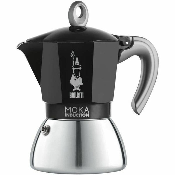 Caffettiera Italiana Beurer BIALETTI NEW MOKA 6 Tazze Nero Metallo Alluminio-0