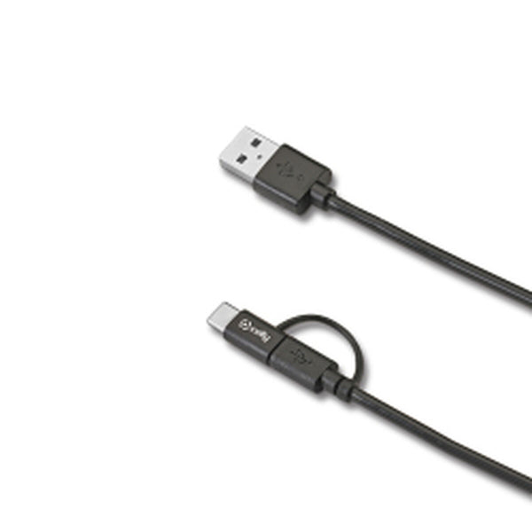 Cavo da USB-C a USB Celly USBCMICRO Nero-0