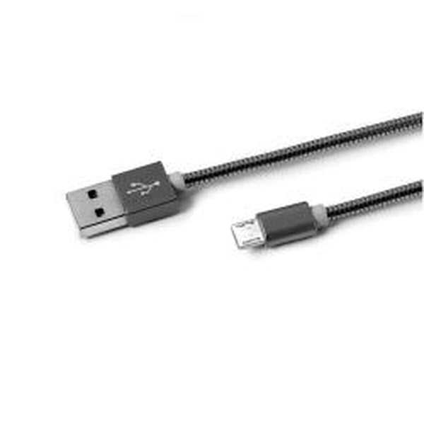 Cavo Micro USB Celly USBMICROSNAKEDS Nero-0