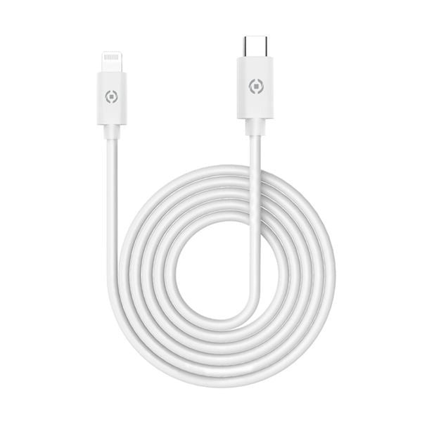 Cavo USB a Lightning Celly USBLIGHTTYPECWH Bianco 1 m-0