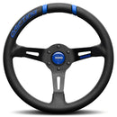 Volante Racing Momo DRIFTING Nero/Blu Ø 33 cm-0