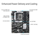 ASUS Prime B760-PLUS D4, Scheda Madre Intel LGA 1700 ATX, DDR4, PCIe 5.0, 3 slot PCIe 4.0M.2, Realtek 2.5Gb Ethernet, SATA 6 Gbps, USB 3.2 Gen 2 Type-C, Thunderbolt USB4, Aura Sync, Nero ASUS