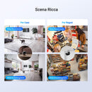 EZVIZ C7 Telecamera Wi-Fi Interno 4MP con Doppia Lente, Videocamera Sorveglianza Interno a 360°, Rilevamento di Persone/Animali, Audio Bidirezionale, Visione Notturna, Modalità Pattugliamento/Privacy EZVIZ