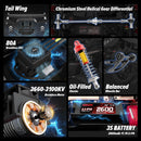 Hosim 1:8 Brushless RC Auto Adulto 3S 11.1V 2600mAh Lipo, Auto telecomandata 80 KM/h, Auto Rapida, 4wd RC Car Offroad Impermeabile All Terrain, Hobby Large RC Monster Truck per adulti e bambini Hosim