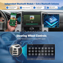 Eonon Autoradio Android 14 da 7 pollici, doppio DIN, sistema di navigazione GPS da 3+32GB, CarPlay, Android Auto, mirroring dello schermo, Bluetooth, touchscreen WiFi DSP USB telecamera posteriore UX7 Eonon