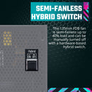 Cooler Master V850 Gold V2 Full Modular, 850W, efficienza Gold 80+, funzionamento semi-fanless, cavi PCIe ad alta efficienza 16AWG Cooler Master