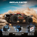 Hosim 1:8 Brushless RC Auto Adulto 3S 11.1V 2600mAh Lipo, Auto telecomandata 80 KM/h, Auto Rapida, 4wd RC Car Offroad Impermeabile All Terrain, Hobby Large RC Monster Truck per adulti e bambini Hosim