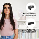 BELLISSIMA Imetec - Spazzola Ad Aria Calda 5 in 1 GH18 1100, Accessori per Styling Liscio, Onde, Ricci, Spazzole Rivestite in Ceramica BELLISSIMA