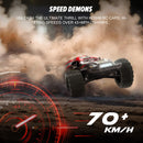 Hosim 1:8 Brushless RC Auto Adulto 3S 11.1V 2600mAh Lipo, Auto telecomandata 80 KM/h, Auto Rapida, 4wd RC Car Offroad Impermeabile All Terrain, Hobby Large RC Monster Truck per adulti e bambini Hosim