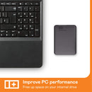 WD 2TB Elements Hard Disk Esterno Portatile, USB 3.2 Gen 1 SuperSpeed/USB 3.0, Espandibilità plug-and-play, Formatto per Windows, Nero