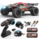 Hosim 1:8 Brushless RC Auto Adulto 3S 11.1V 2600mAh Lipo, Auto telecomandata 80 KM/h, Auto Rapida, 4wd RC Car Offroad Impermeabile All Terrain, Hobby Large RC Monster Truck per adulti e bambini Hosim