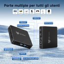 BMAX Mini PC B1 8 GB LPDDR4 128 GB eMMC W-11 Gemini Lake N4000 (fino a 2,6 GHz) Display a doppio schermo Supporta HDMI 4K, WiFi 5 2.4G/5G, Bluetooth 5.0 PC domestico computer da ufficio BMAX