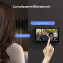 EZVIZ Schermo intelligente interno, touchscreen a colori da 7" senza fili con batteria da 4600 mAh, audio a 2 vie e vista dal vivo, facile da installare, SD7 EZVIZ