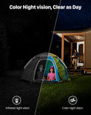 SIIOOE Telecamera WiFi Esterno senza Fili Solare: 2K Telecamera Batteria Visione Notturna Colori - Videocamera Sorveglianza Esterno Rilevamento Umano Pir Videosorveglianza IP66 SIIOOE
