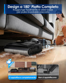Tineco FLOOR ONE i5 Stretch Aspirapolvere Lavapavimenti, 20000Pa Potente, Aspira e Lava Insieme, Design Piatto 180°, Anti-Groviglio, Pulizia Bordi, Autonomia 30 Min, Serbatoi Capienti