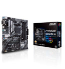 ASUS PRIME B550M-A/CSM Scheda Madre microATX, AMD B550, Socket AM4, DDR4, PCIe 4.0, LAN Realtek 1Gb, 2xM.2, 4xSATA 6GB/s, 7.1 Surround, Supporto Aura Sync RGB, ASUS Control Center Express, Nero ASUS