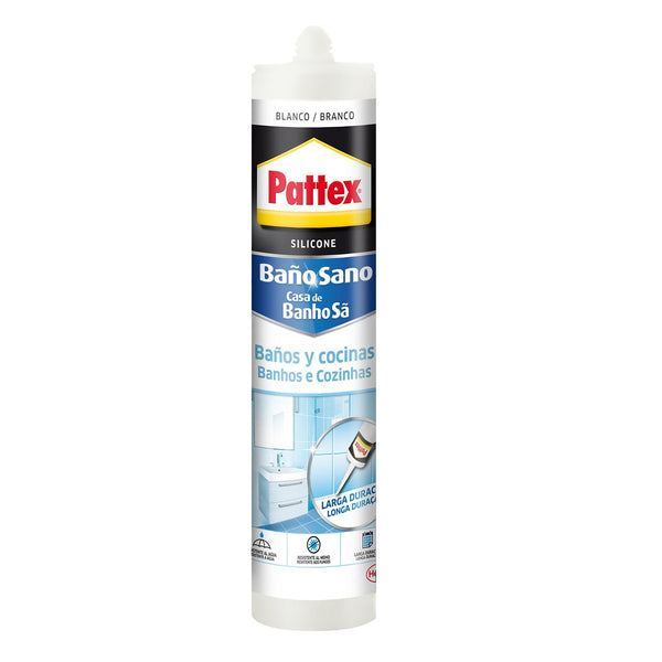 Silicone Pattex 1965748 280 ml Pistola erogatrice Bianco-0