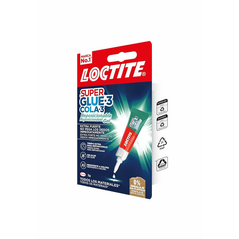 Colla Loctite SuperGlue-3 2943113 3 g Riposizionabile Gel-2