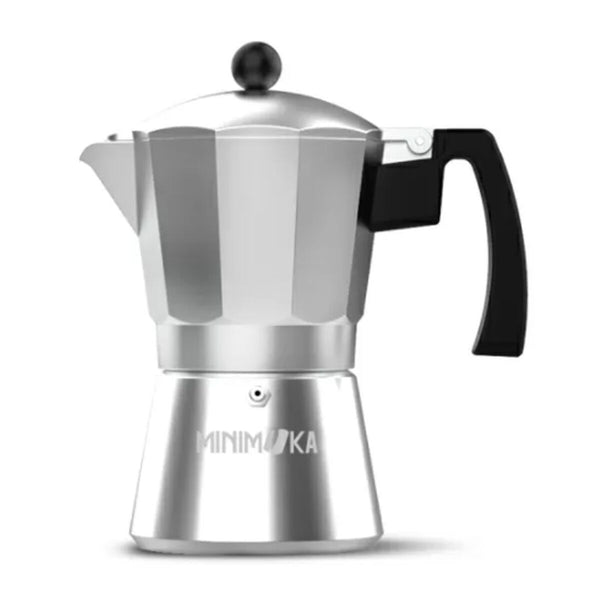 Caffettiera Italiana Taurus KCP9006 6T Argentato Acciaio inossidabile Alluminio 6 Tazze-0