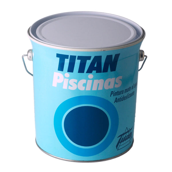 Vernice acrilica Titan 5806106 Piscina Bianco Mat 4 L-0