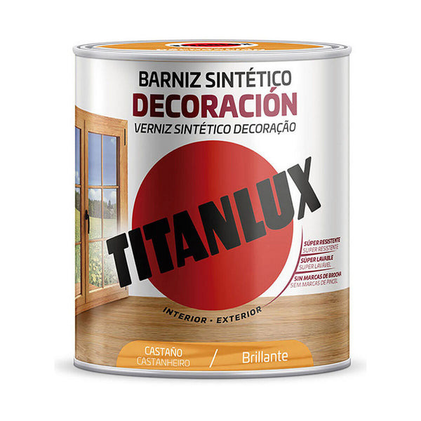 Vernice Titanlux M10100114 250 ml Castano-0