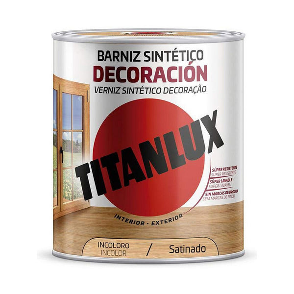 Vernice sintetica Titanlux m11100014 250 ml Incolore Raso-0