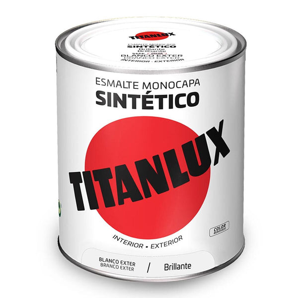 Smalto sintetico Titanlux 5809022 Bianco 750 ml-0