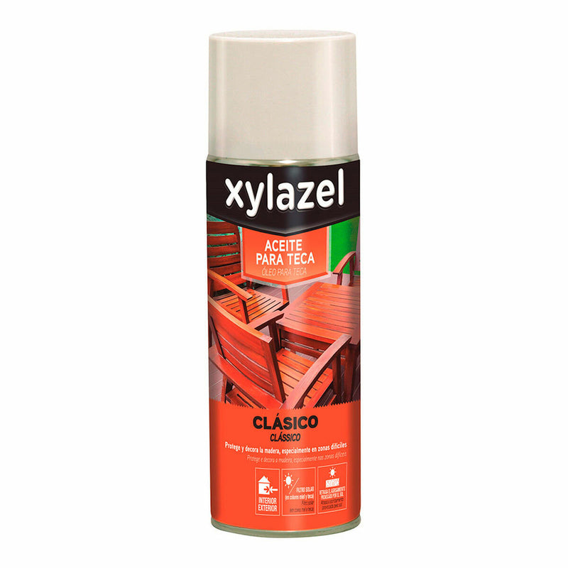 Olio per teak Xylazel Classic 5396270 Spray Teca 400 ml Mat-0