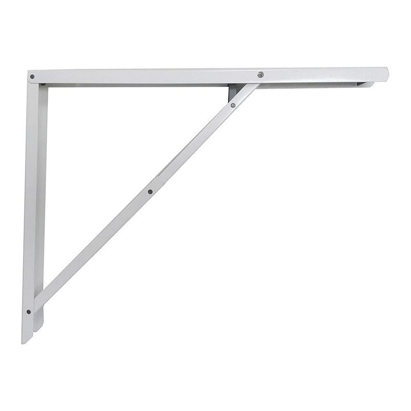 Squadra Fepre Pieghevole Ribaltabile Acciaio Bianco (40 x 52 cm)-0