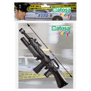 Mitraglietta Militare 110 cm Gonfiabile Nero-3