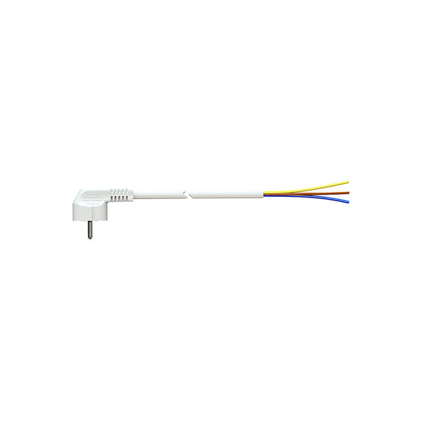 Cavo di Alimentazione Solera 7000/1,5 Schuko 4,8 mm 250 V 16 A Bianco 3 x 1,5 mm 1,5 m-0