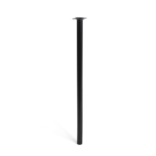 Gambe Rei 401g Cilindrica Nero Acciaio Moderno (Ø 3 x 70 cm)-0