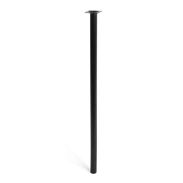 Gambe Rei 401g Cilindrica Nero Acciaio Moderno (Ø 3 x 80 cm)-0