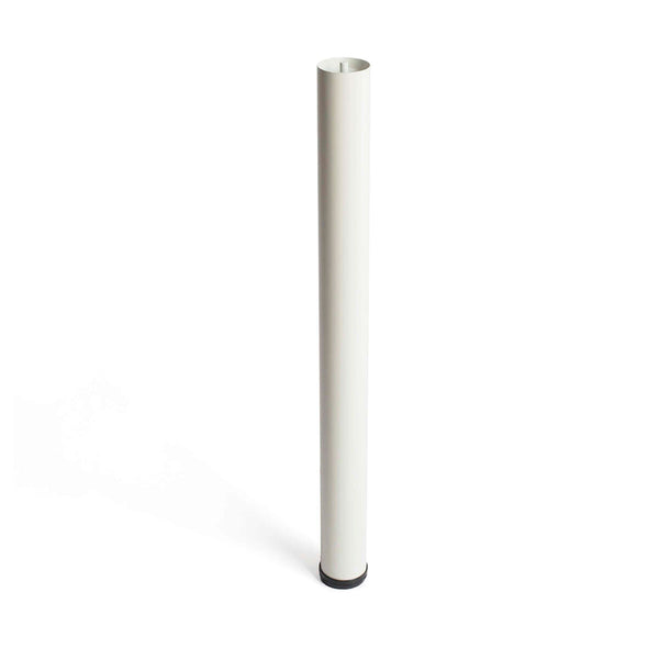 Gambe Rei 406g Regolabile Cilindrica Acciaio Bianco (Ø 7,6 x 71 cm)-0