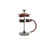 Caffettiera a Stantuffo DKD Home Decor Marrone Trasparente Acciaio inossidabile Vetro Borosilicato 350 ml 16 x 9 x 18,5 cm-0