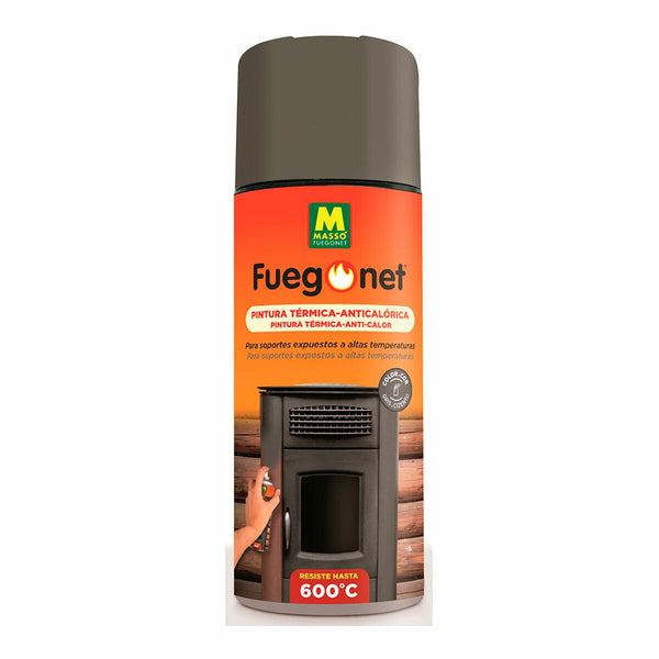 Vernice anti-calore Massó Fuegonet Spray Grigio-0