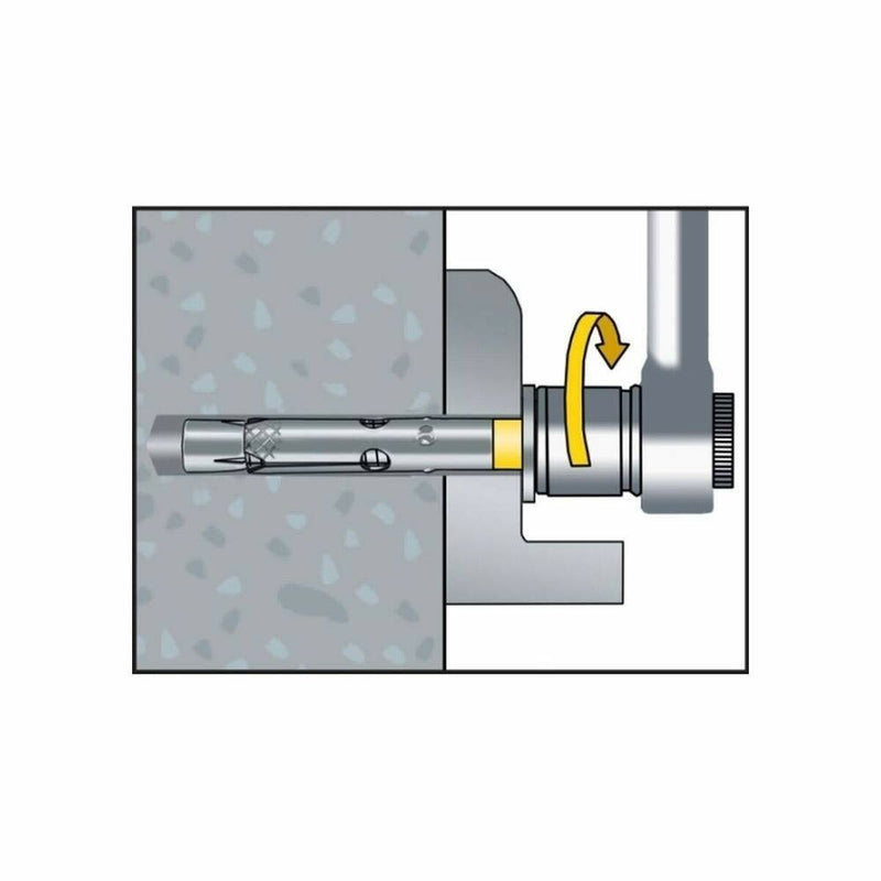 Scatola a viti CELO 8 x 60 mm 30 Unità Zincato-1