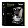 Caffettiera Americana EDM 550 W 6 Tazze-2